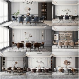 Dining Room Vol6 2022 3d model