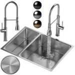 Mythos Myx sink-with faucet and water