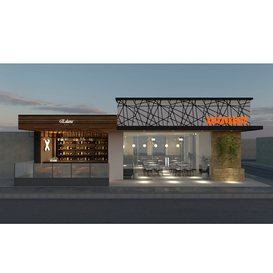 Restaurant + Bar ESLAVA 3d model Buy Download 3dbrute