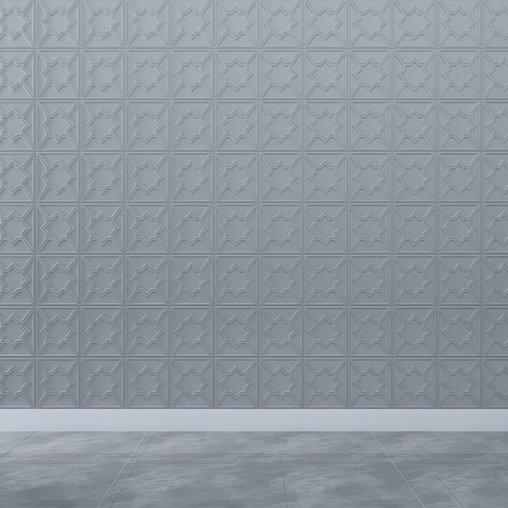 3d plaster wall panel 10