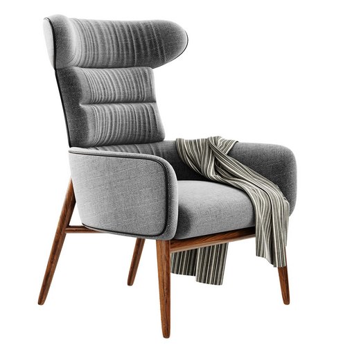 BEATRIX Fabric armchair