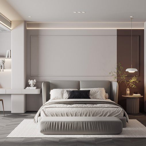 Bedroom 38 3d model Buy Download 3dbrute