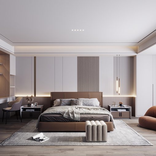 Bedroom 27 3d model Buy Download 3dbrute