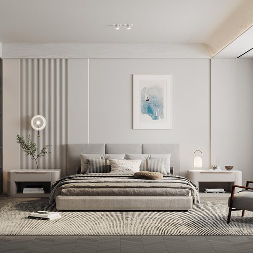 Bedroom 6 3d model Buy Download 3dbrute