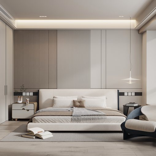 Bedroom 53 3d model Buy Download 3dbrute