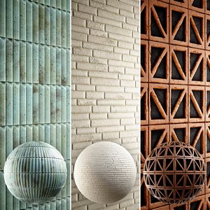 Brick 4K Materials V2-2 – 3 materials