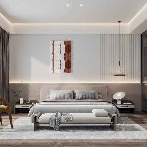 Bedroom 94 3d model Buy Download 3dbrute