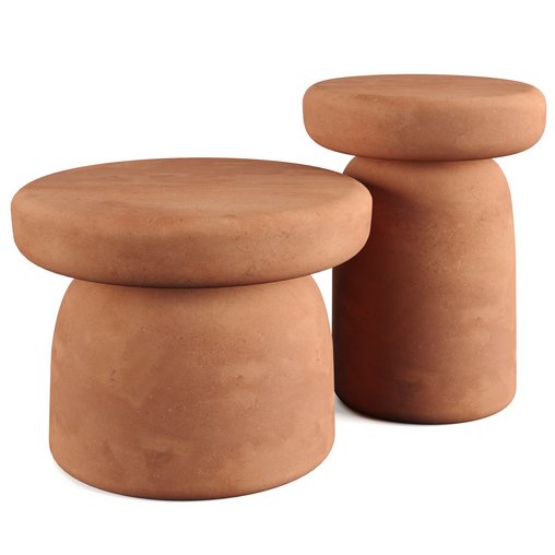 TOTOTO clay coffee table by Miniforms