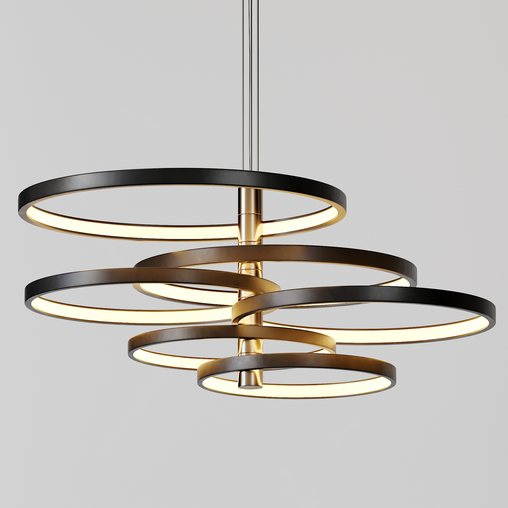 Hoopla Multi-Light LED Pendant