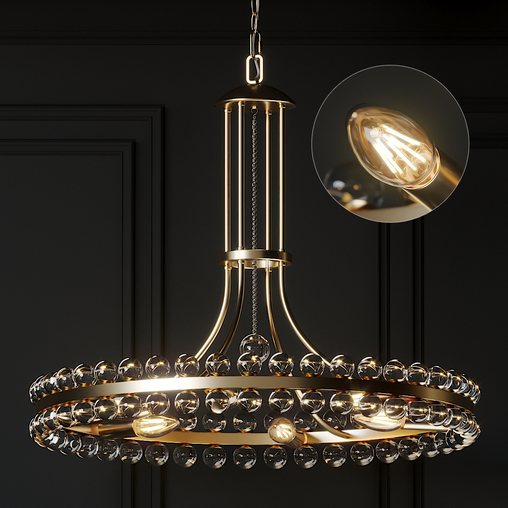 Crystorama Clover 8-Light Chandelier