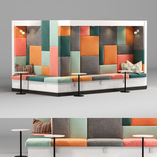 Restaurant And Office Lobi Seating-6