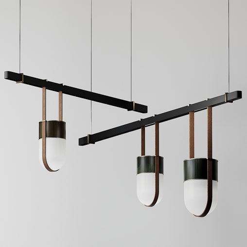 Xi Pendant Lamp Poltrona Frau