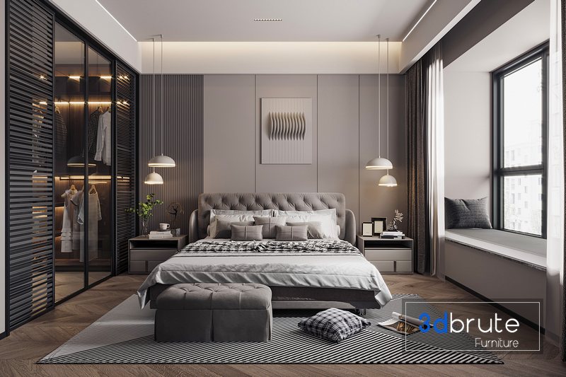 Modern bedroom