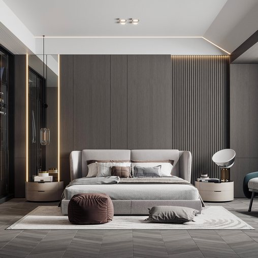 Modern bedroom