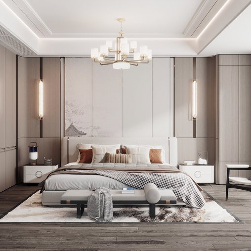 Modern bedroom