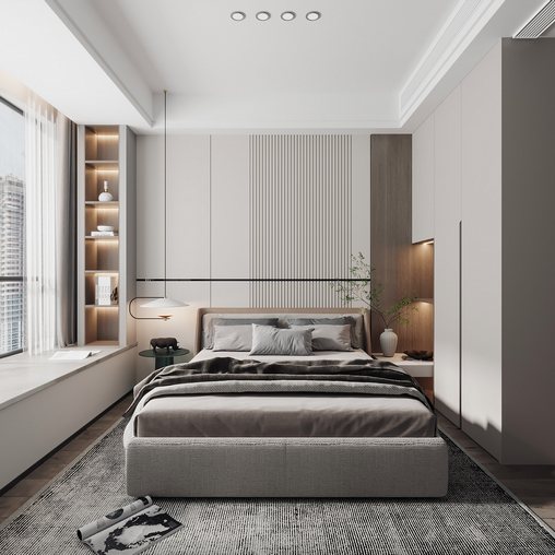 Modern bedroom