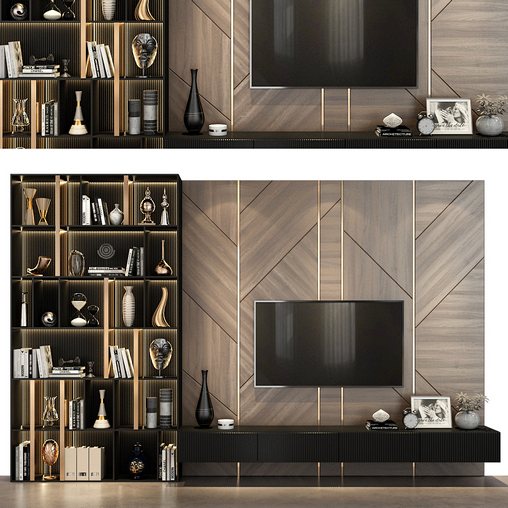 TV Wall set 336