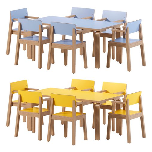 CHILDREN’S TABLE AND CHAIRS