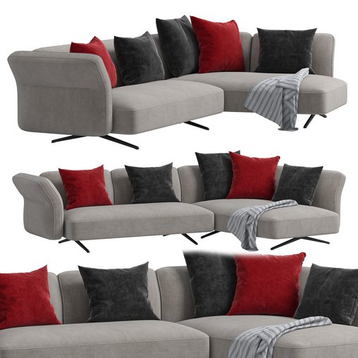 COSY Sofa By ART NOVA 3d model Download  Buy 3dbrute