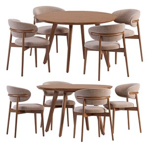 Wagner Round Dining Set