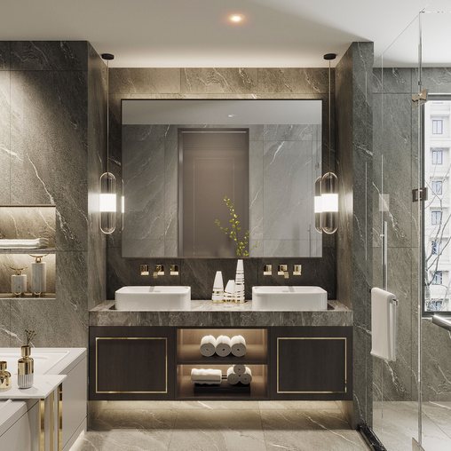 Modern bathroom