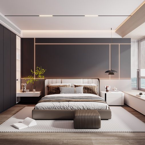 Modern bedroom