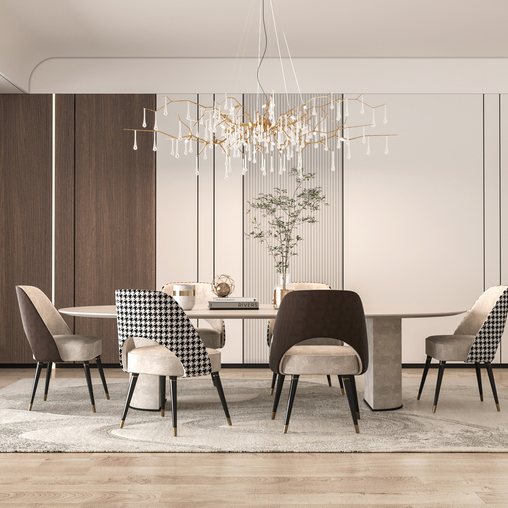 Modern dining room 01