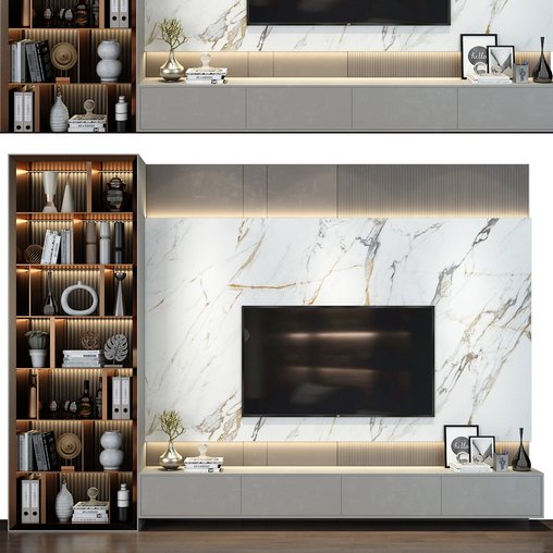 TV Wall set 0224