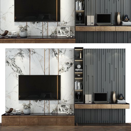 TV Wall set 329