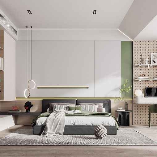 Modern bedroom