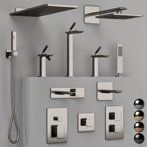 GESSI ISPA bathroom faucet collection