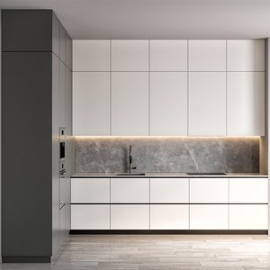 kitchen 75 3d model Buy Download 3dbrute