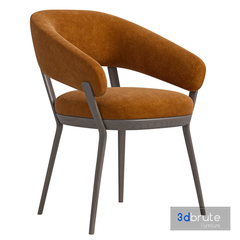 RAY DINING CHAIR 3d model Buy Download 3dbrute