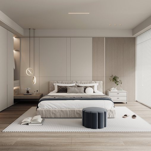 Modern bedroom