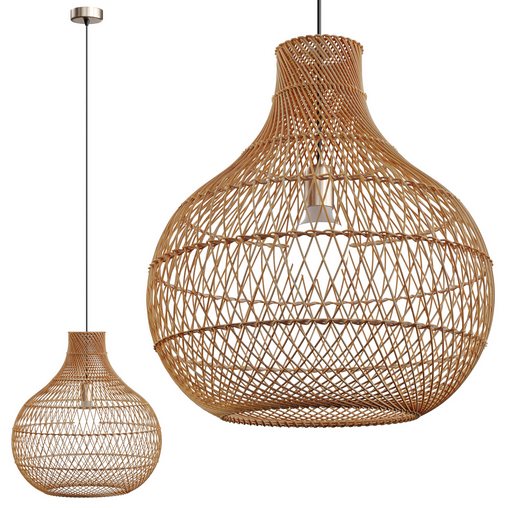 Broome rattan pendant light oceanluxe