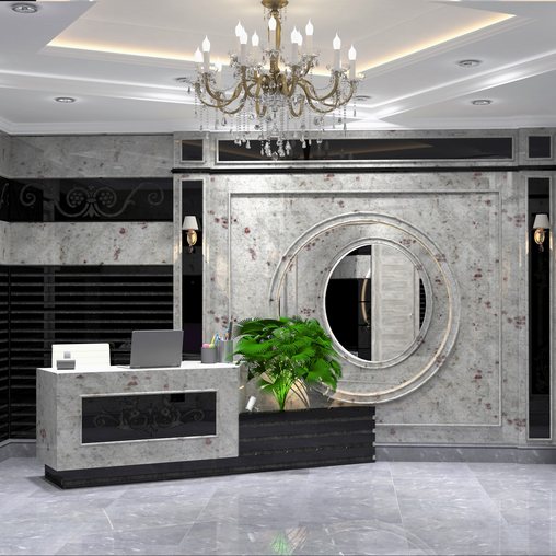 marble entrance