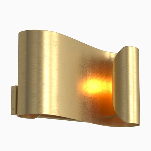 EICHHOLTZ CRAWLEY WALL LAMP GOLD FINISH