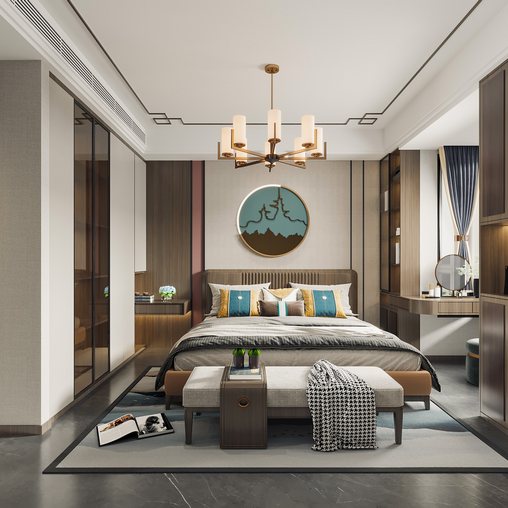 Modern bedroom