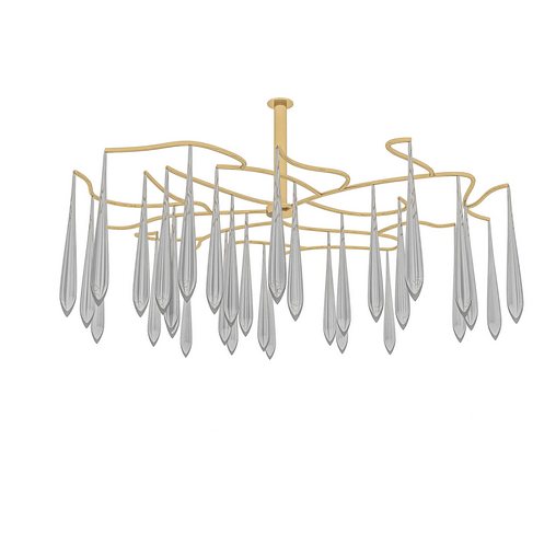 ceiling modern chandelier 3D model