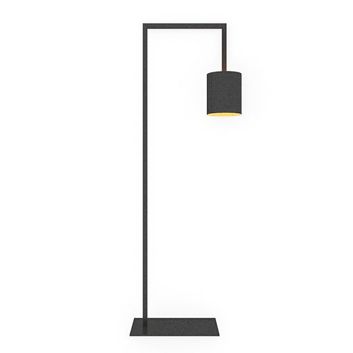 3D Black Floor Lamp 3D model