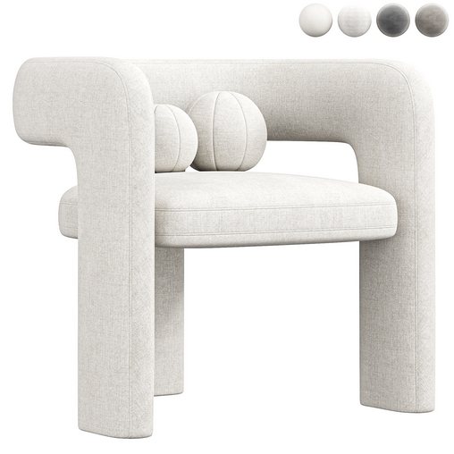 Boucle Armchair By Castlery