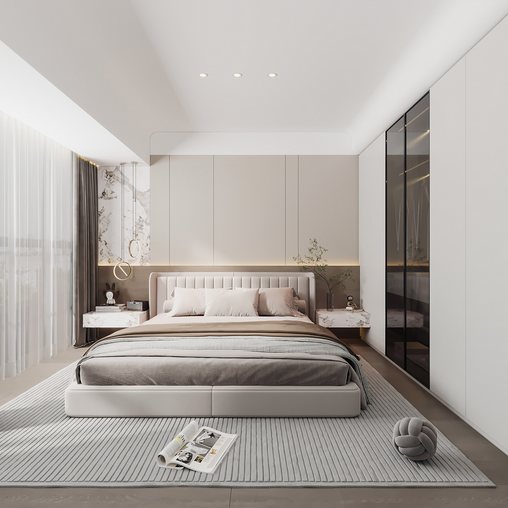 Modern bedroom