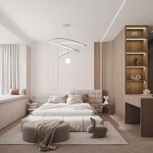 Modern bedroom