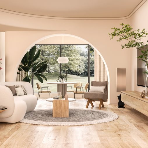 Modern kitchen, diningroom and livingroom 3d model Buy Download 3dbrute