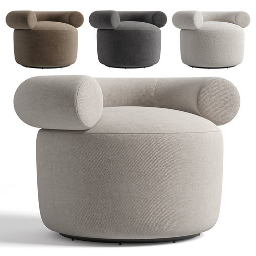 Huggy Swivel Armchair