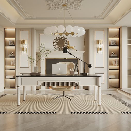 Modern office 3d model Buy Download 3dbrute