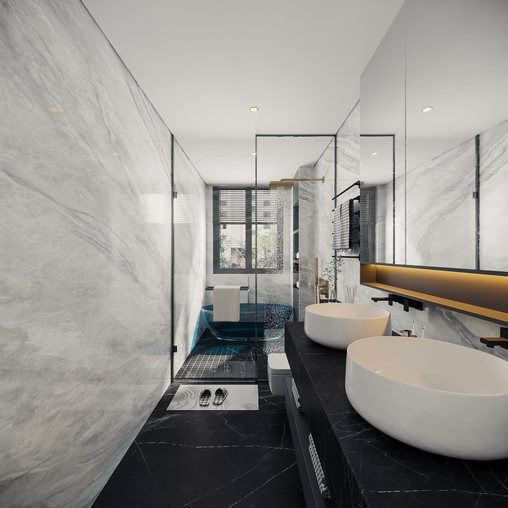 Modern bathroom