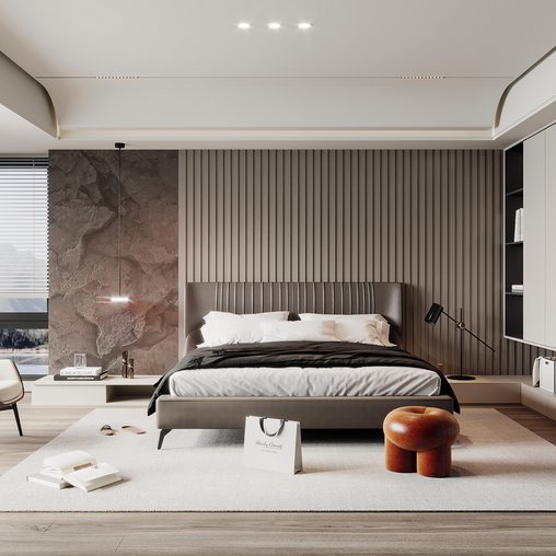 Modern bedroom