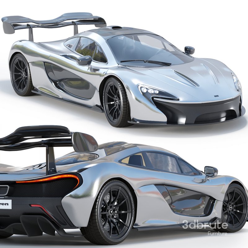 McLaren Senna 3d model Buy Download 3dbrute