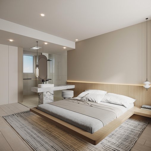 Modern bedroom